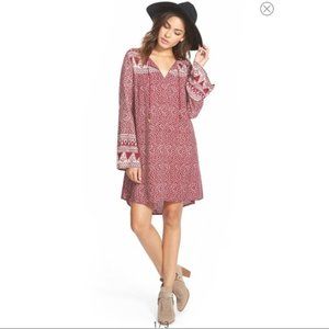 ✨BILLABONG Eternal Winter Burgundy Tunic Dress✨